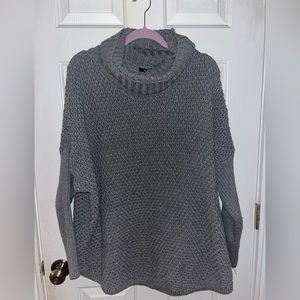 Doe and Rae Charcoal Gray Turtle Neck Sweater